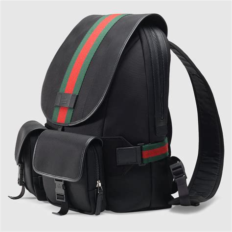 gucci mens small backpack|Gucci bag men backpack.